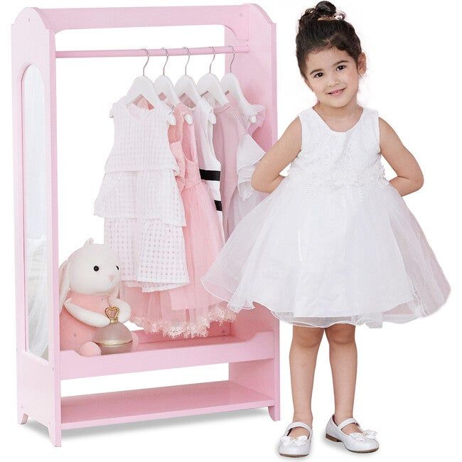 Little Princess Bella Toy Dress Up Unit, Pink | Maisonette