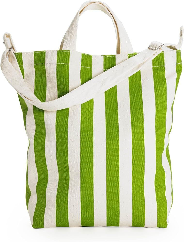 BAGGU Duck Bag Canvas Tote, Essential Everyday Tote, Spacious and Roomy | Amazon (US)
