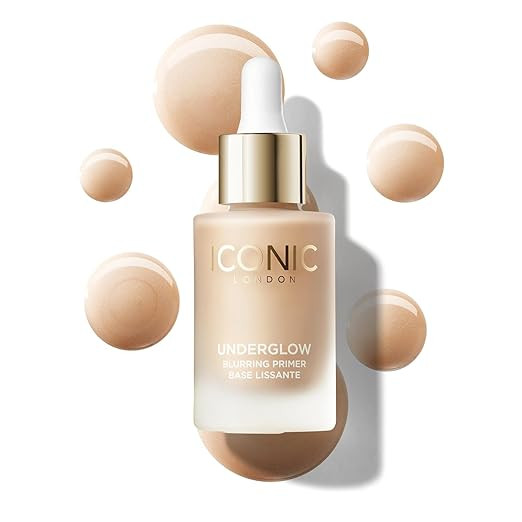 ICONIC LONDON Underglow Blurring Primer | Blurs Imperfections and Gives Skin a Radiant Glow, Crue... | Amazon (US)