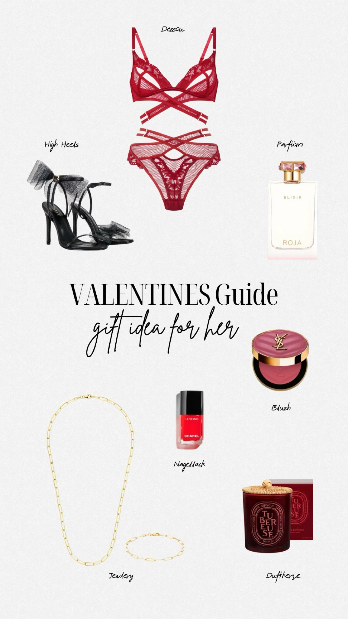 Valentines Guide - gift idea for her