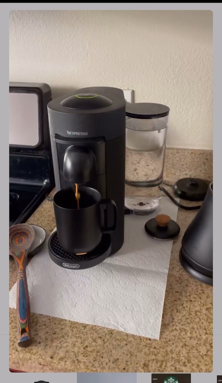 Nespresso Vertuo Plus $50 dollars off at Target. This machine is perfect for press and go coffee in the morning. I personally love the gran lugo coffee 😋. 

#LTKGiftGuide #LTKhome #LTKsalealert