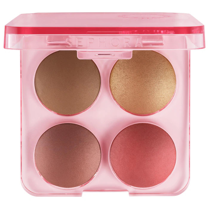 Colorful Face Bronzer, Blush & Highlighter Palette | Sephora (US)