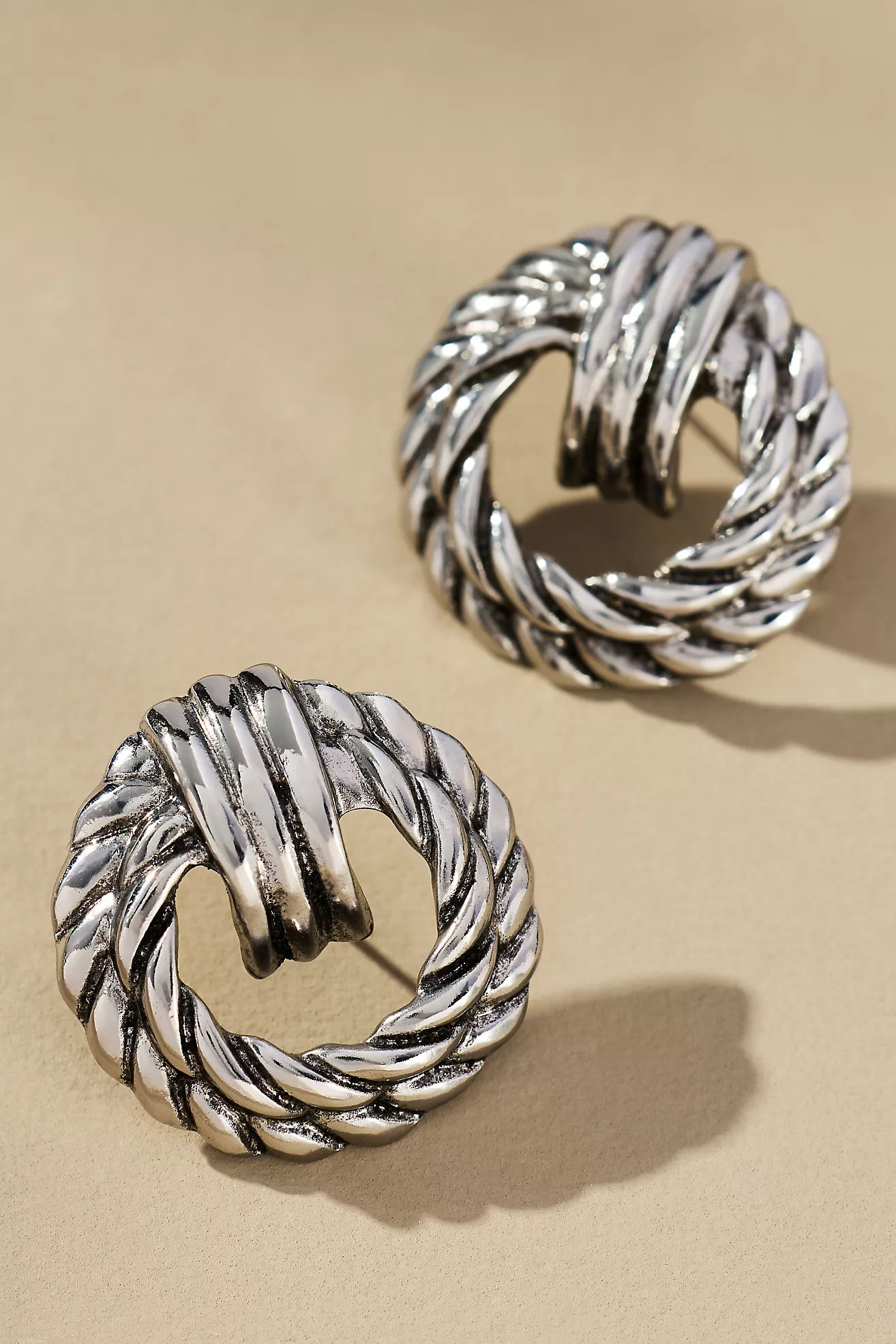 Round Twist Post Earrings | Anthropologie (US)