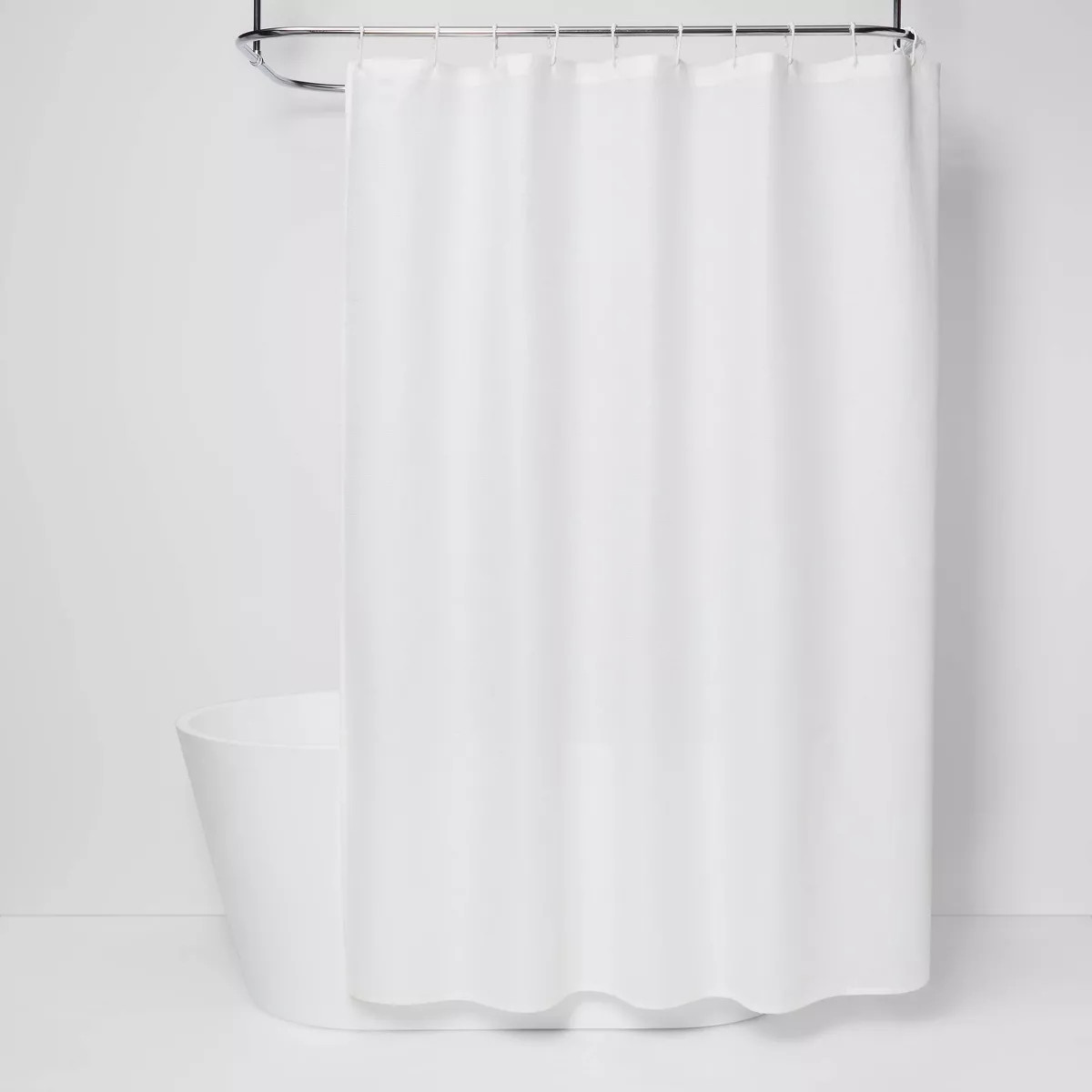 Waffle Weave Shower Curtain White - Room Essentials™ | Target