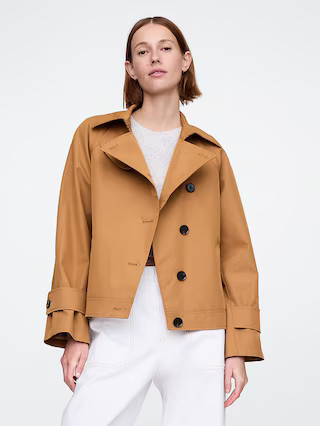Asymmetrical Trench Jacket | Gap (US)