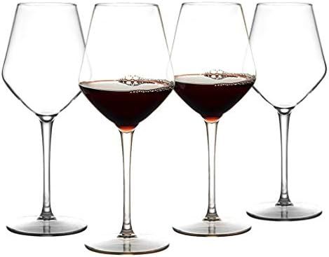 IDGIRLS Unbreakable Plastic Bordeaux Wine Glasses, BPA free and Reusable Goblet, 100% Tritan Plas... | Amazon (US)
