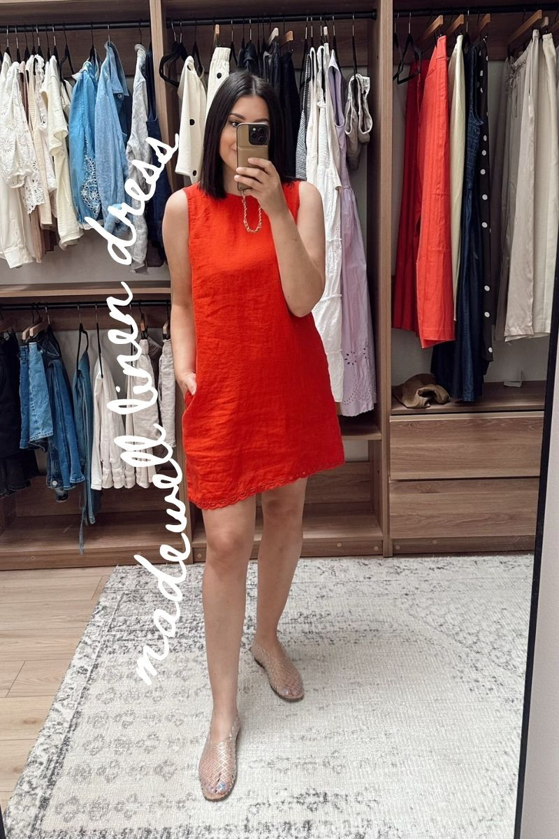One of my favorite @Madewell dresses this summer and it's on sale! I'm in the large.  

 