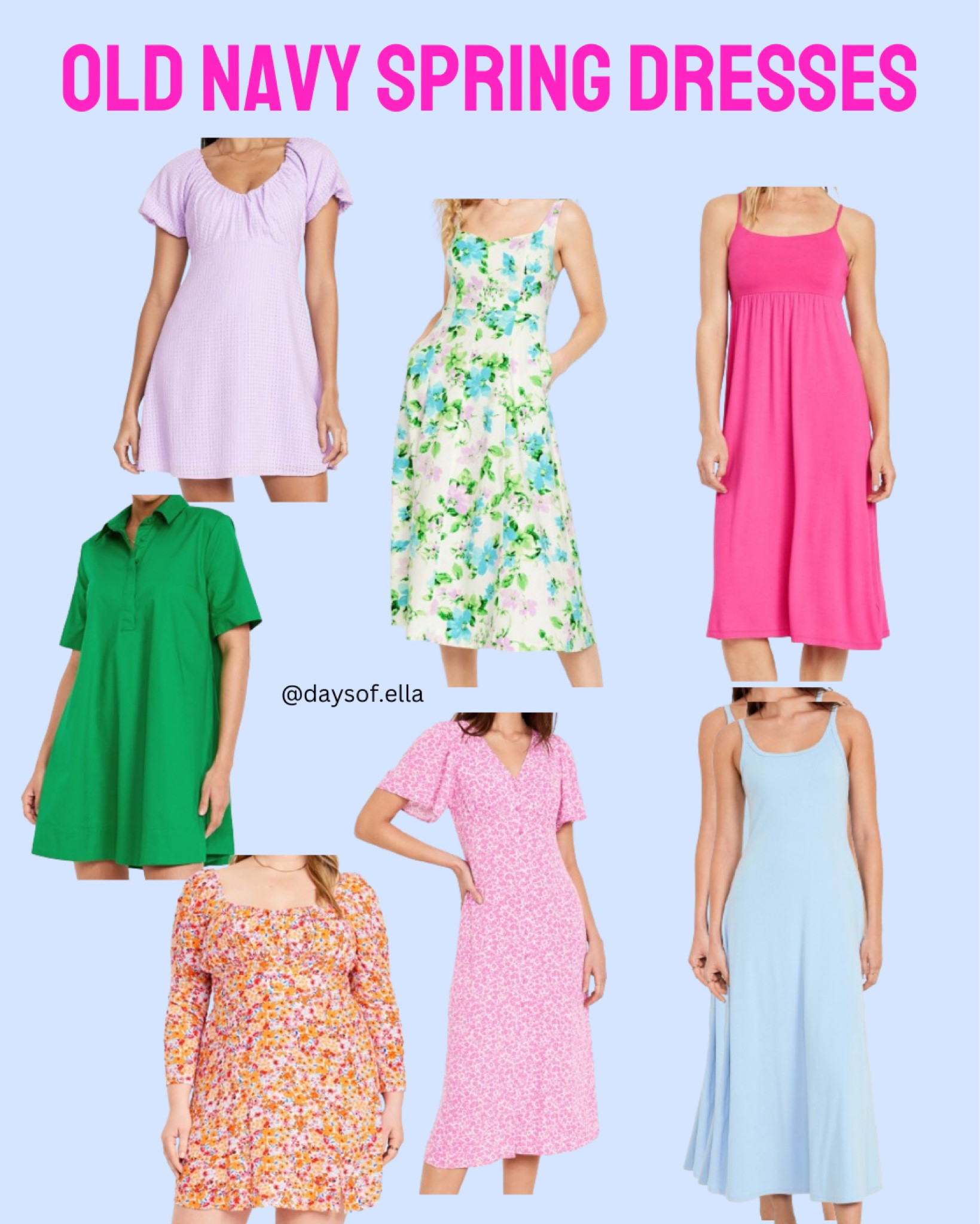 Old Navy Spring Easter Midsize Friendly Colorful Dresses

#LTKplussize #LTKSeasonal #LTKmidsize