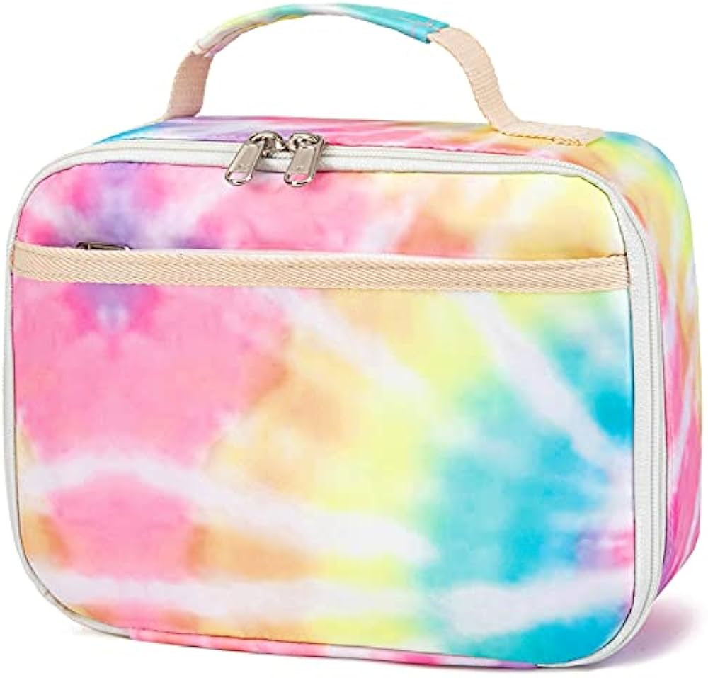 Kids Lunch Box Boys Girls Insulated Lunch Cooler Bag Reusable Lunch Tote Kit for School Travel (0... | Amazon (US)