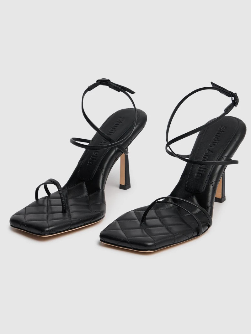 90mm Outlaw leather sandals | Luisaviaroma