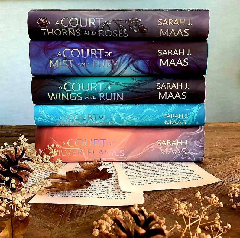 A Court of Thorns and Roses Dust Jacket Set OFFICIALLY LICENSED - Etsy | Etsy (US)