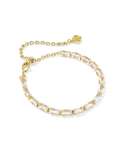 Paige Gold Tennis Bracelet | Kendra Scott