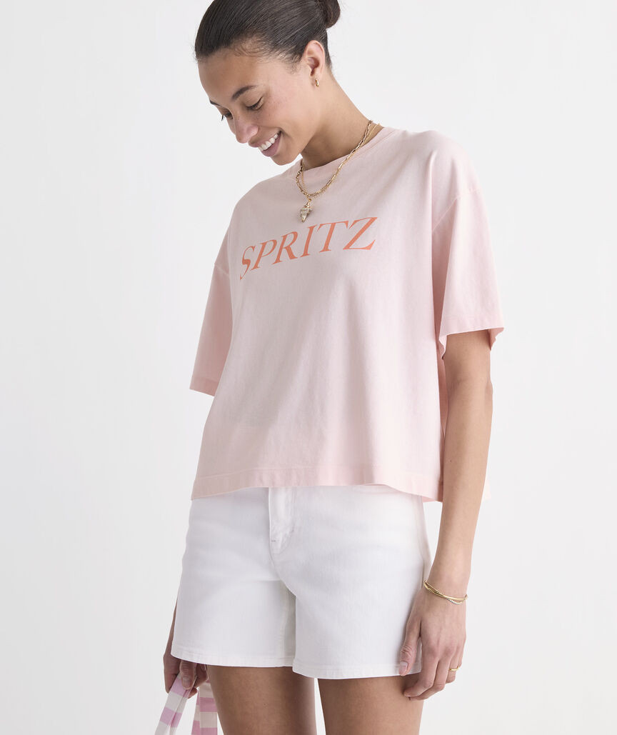 Women's Spritz Boxy Tee | vineyard vines