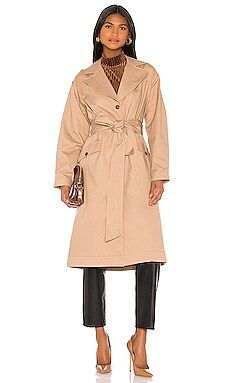 Song of Style Amelia Trench Coat in Nude Taupe from Revolve.com | Revolve Clothing (Global)