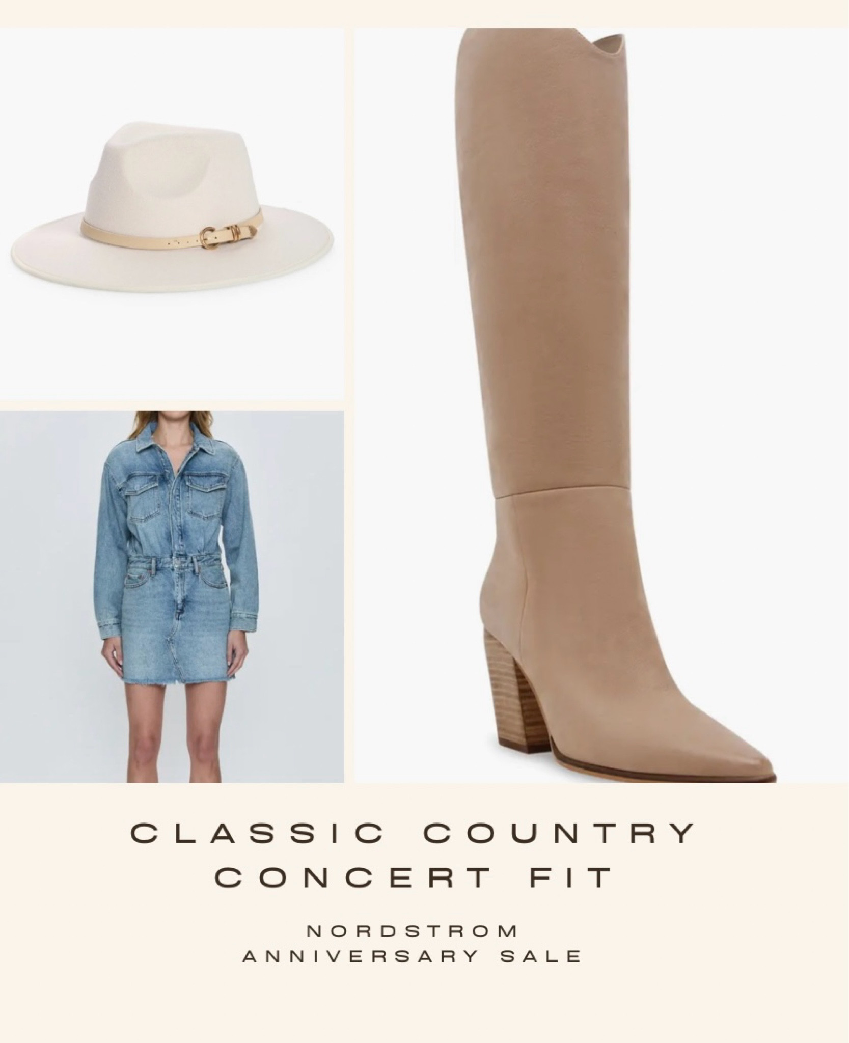 NSale! What’s better than a one-stop shop for your country concert attire?! & all 3 pieces are on sale (savings of ~$180) 🤠👢#LTKSummerSales

#LTKxNSale #LTKSeasonal