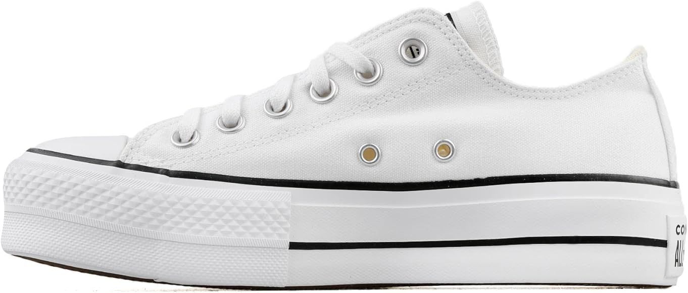 Converse Women's Chuck Taylor All Star Metallic Platform Low Top Sneaker | Amazon (US)