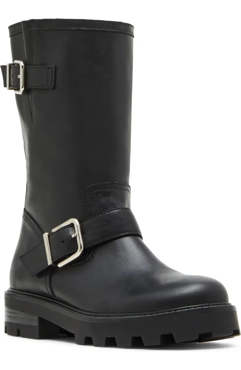 Steve Madden Gleeson Moto Boot (Women) | Nordstrom | Nordstrom