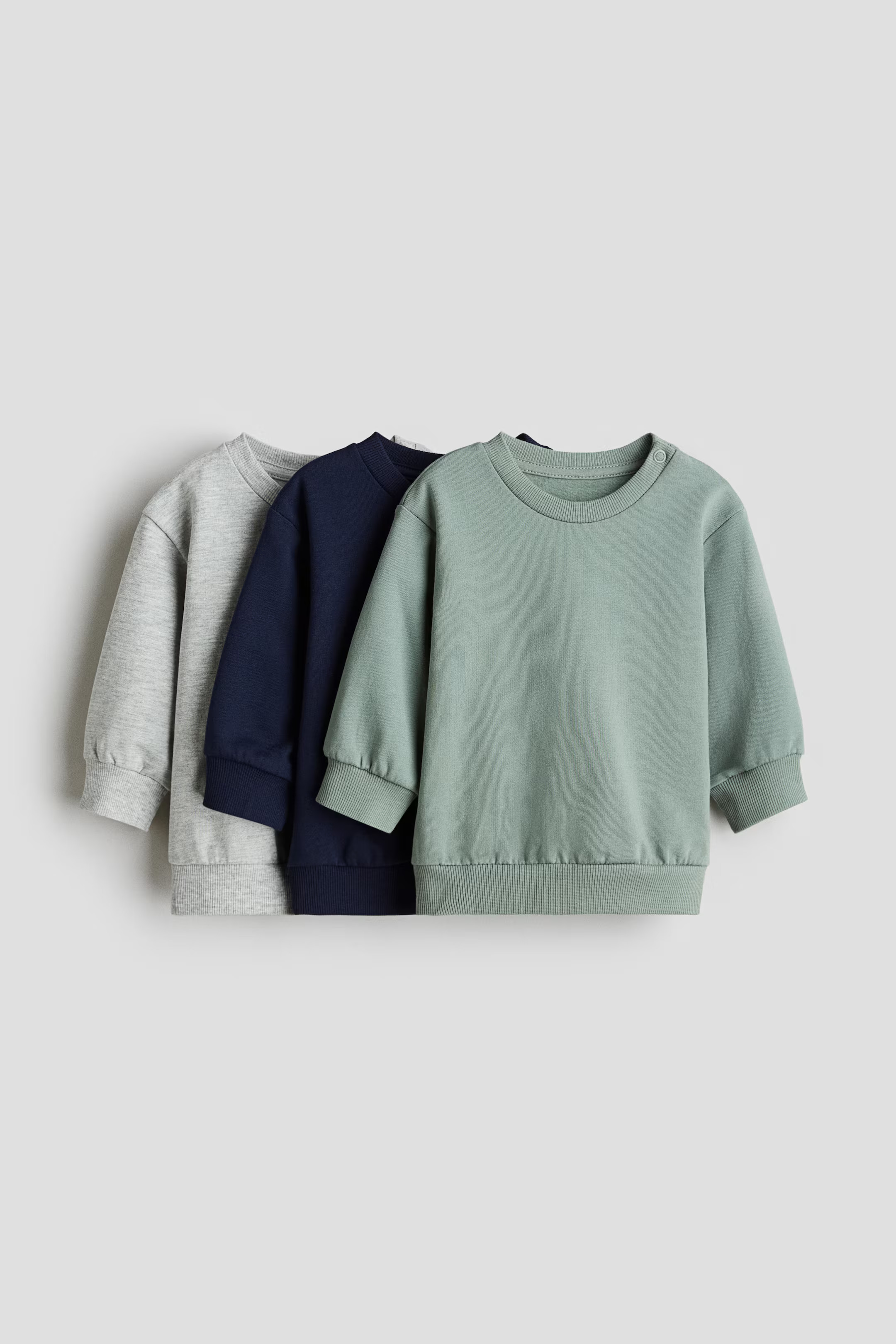 3-pack Cotton Sweatshirts | H&M (US + CA)