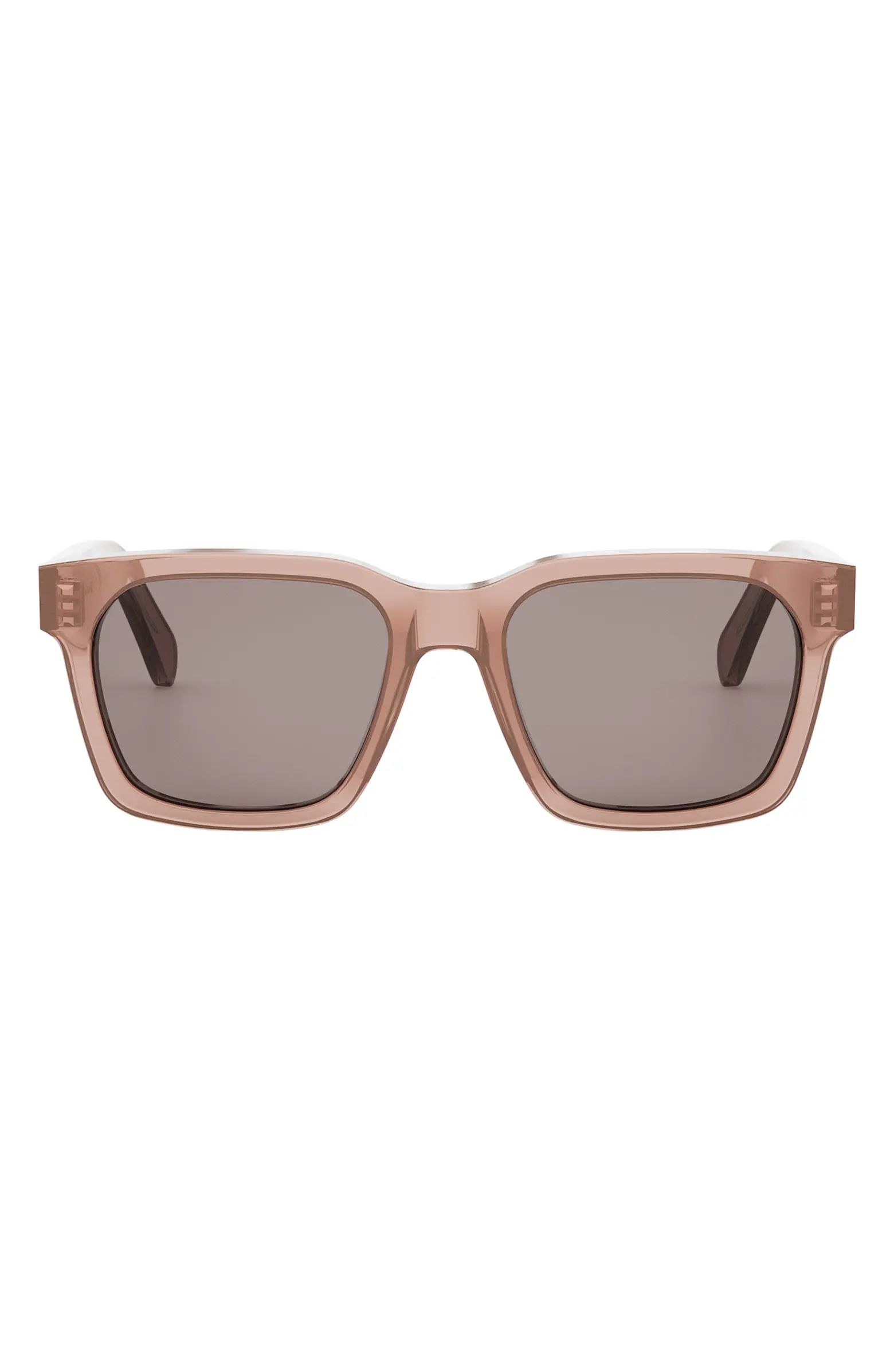 Bold 3 Dots 54mm Geometric Sunglasses | Nordstrom