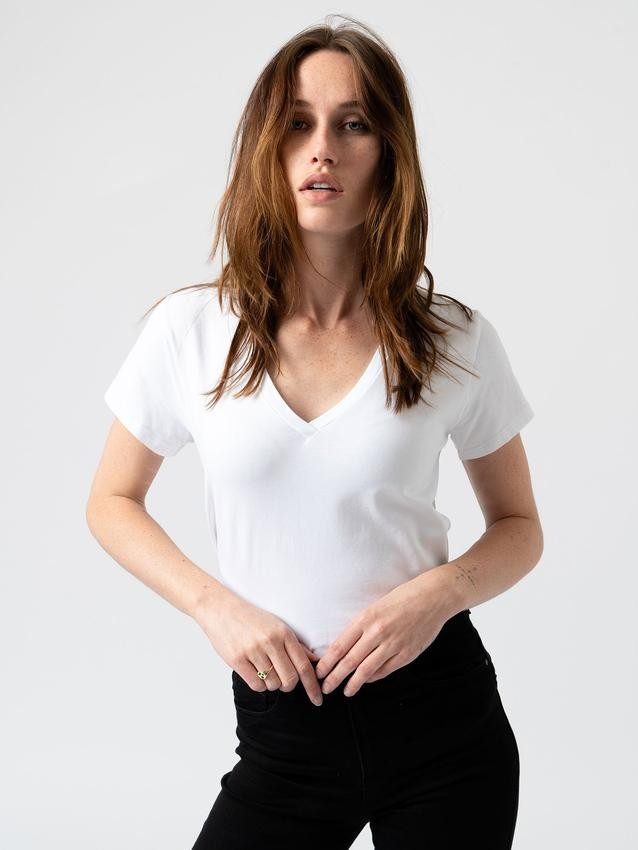 Apartment Tee - White | Saint & Sofia UK