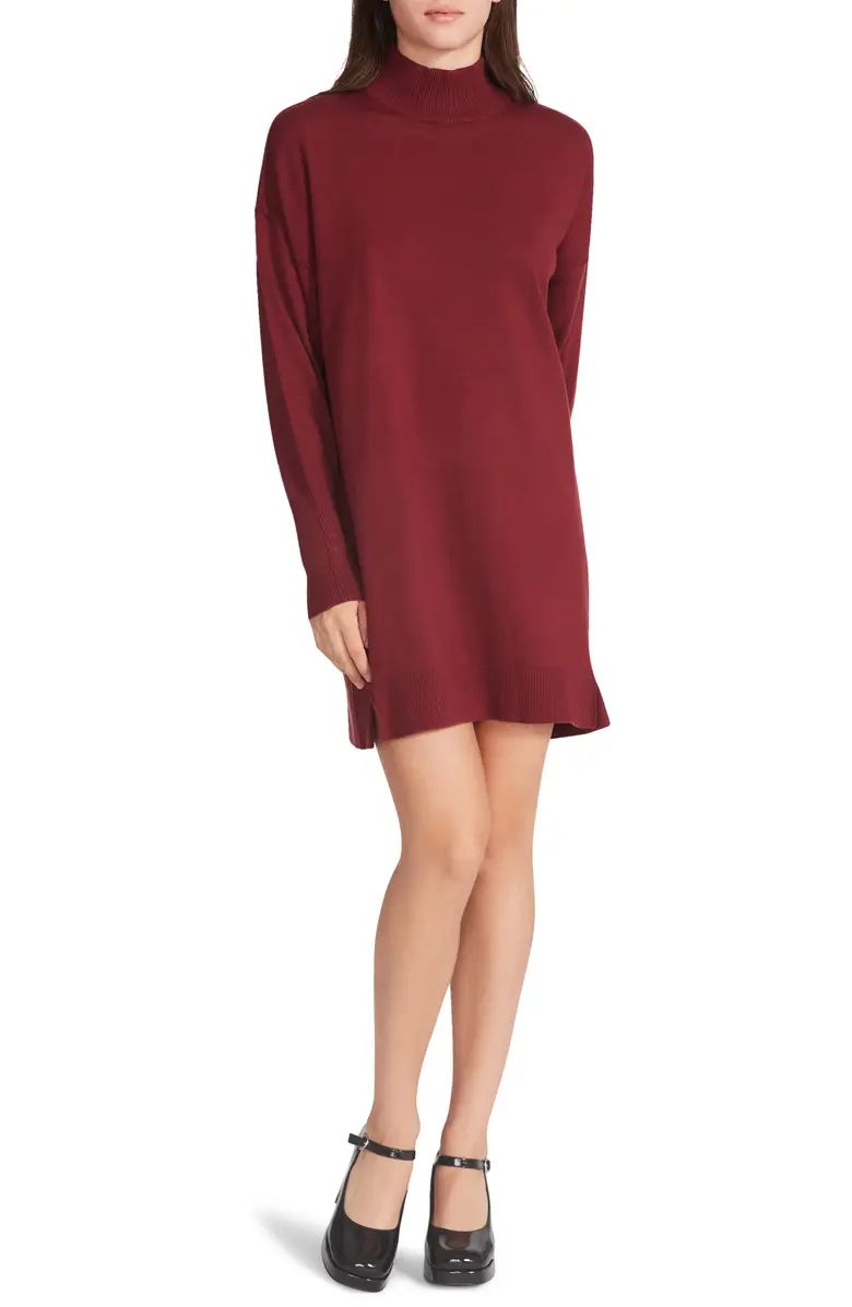 Rosie Mock Neck Long Sleeve Sweater Dress | Nordstrom