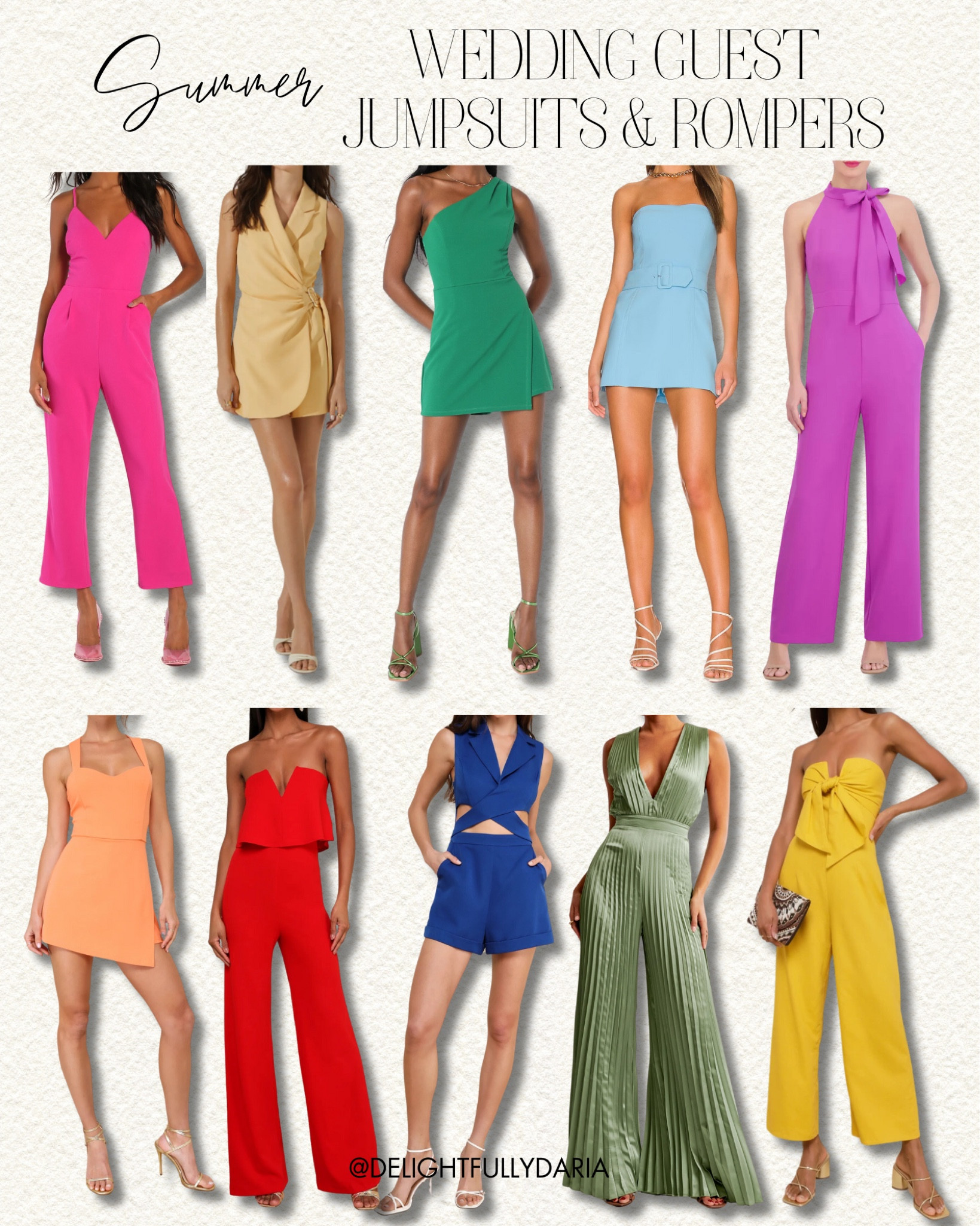 Summer Wedding Guest Jumpsuits & Rompers

#LTKWedding