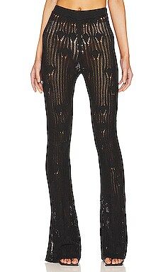 NBD Astra Knit Pant in Black from Revolve.com | Revolve Clothing (Global)