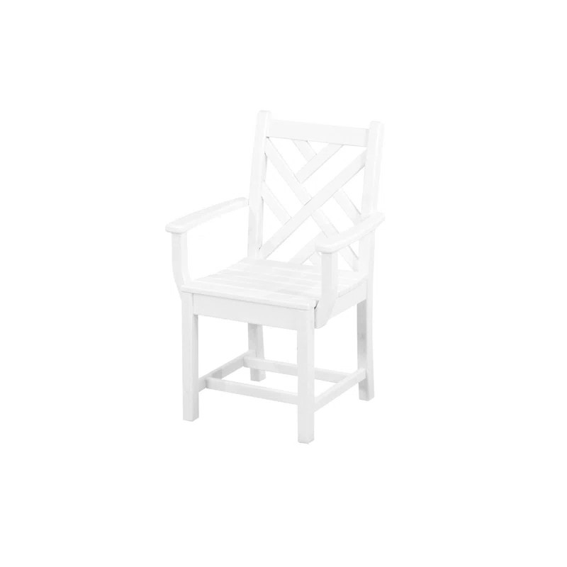 Chippendale Teak Patio Dining Chair | Wayfair North America