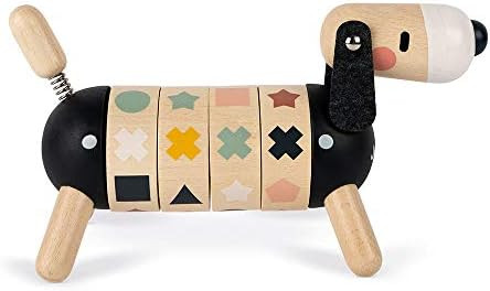 Janod - Sweet Cocoon Shapes and Colors Dog - Ages 2+ - J04421 | Amazon (US)