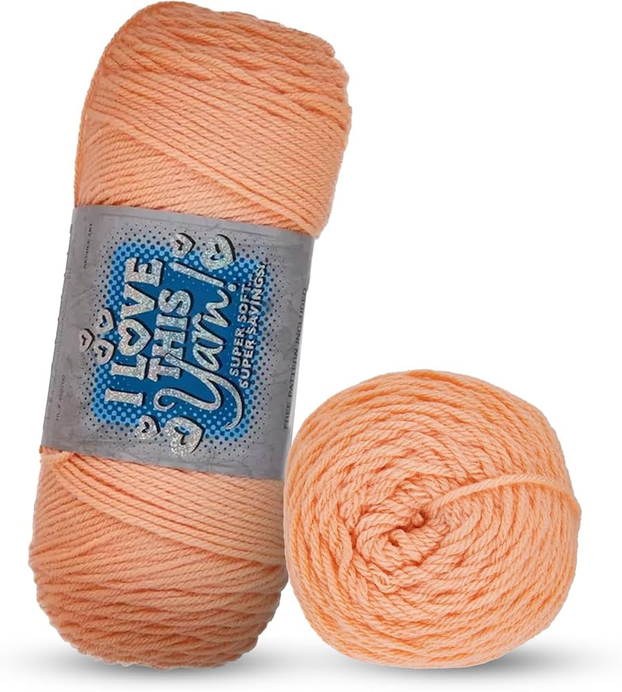 I Love This Yarn 4 - Medium Yarn for Crocheting & Knitting – 355 Yards of Acrylic Yarn for Croc... | Amazon (US)