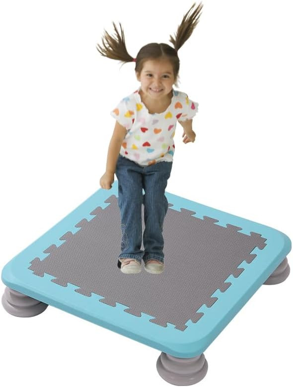 Homesally Blue,Mini Trampoline for Kids, 25 Inch Bounce Trampoline for Toddler, Autism Kids Senso... | Amazon (US)