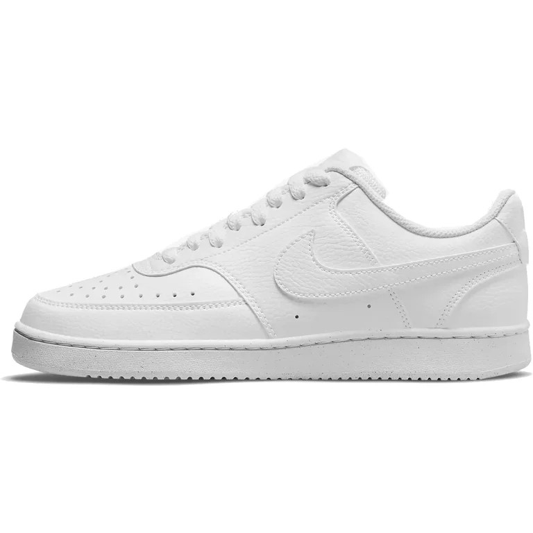 Women's Nike Court Vision Lo NN White/White-White (DH3158 100) - 7 | Walmart (US)