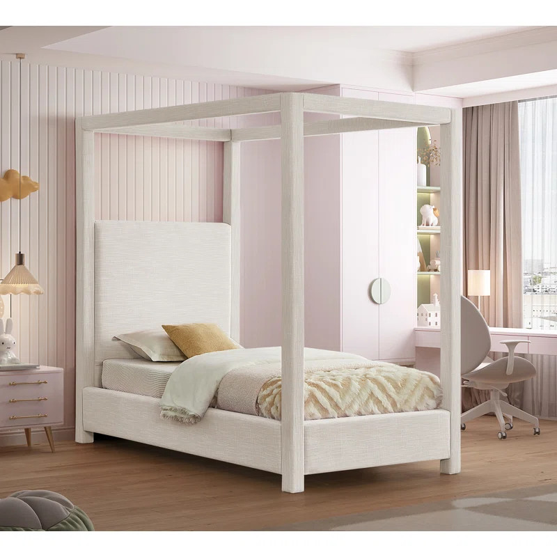Upholstered Canopy Bed | Wayfair North America