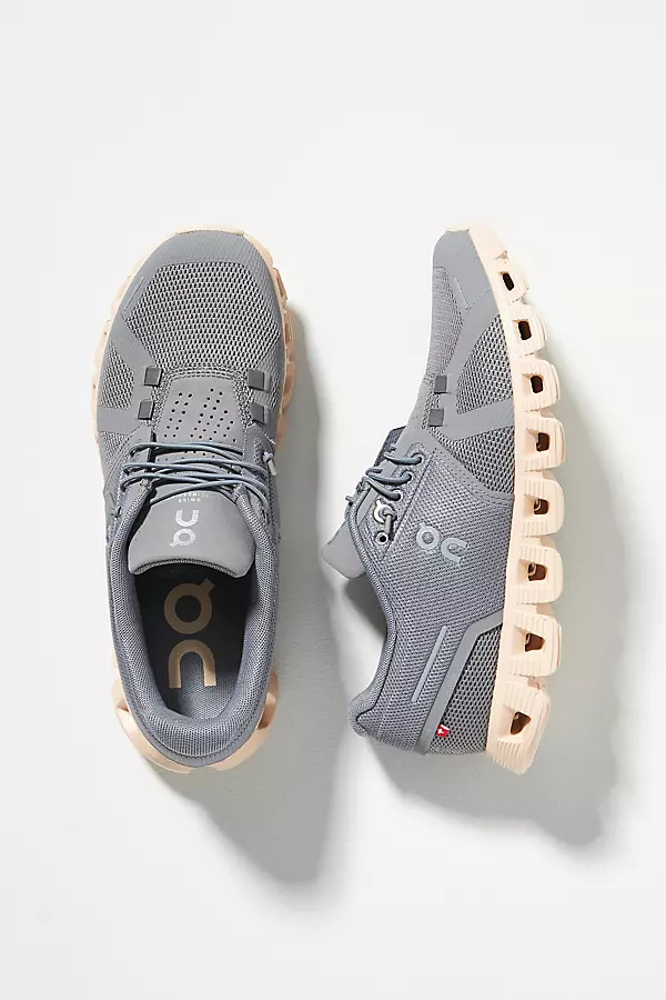 On Cloud 5 Running Sneakers By On in Grey Size 6.5 | Anthropologie (US)