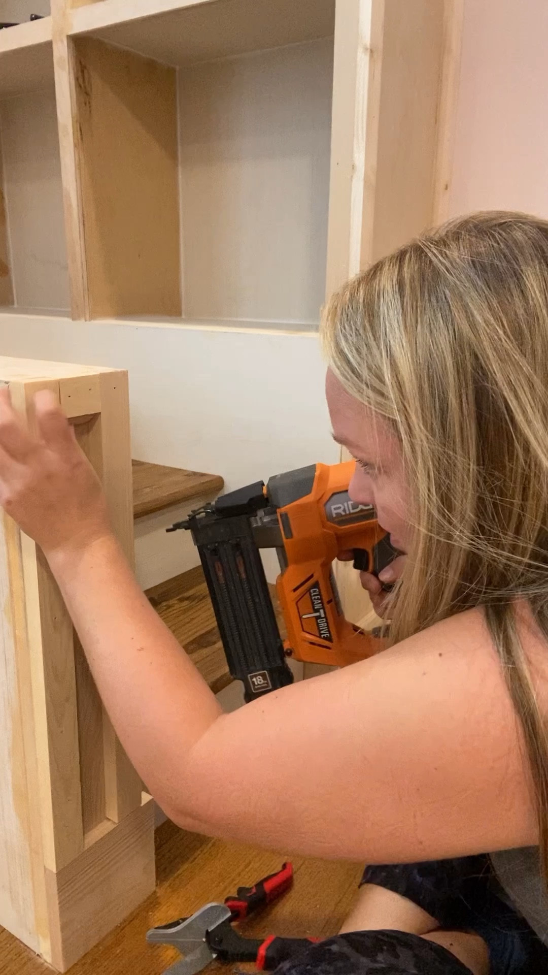 This brad nailer is a great gift idea! Battery powered… battery life seems to last forever. Powerful & clean drives on the nails. Easy to load nails, light comes on when nail head is activated. 

#LTKhome #LTKGiftGuide #LTKVideo