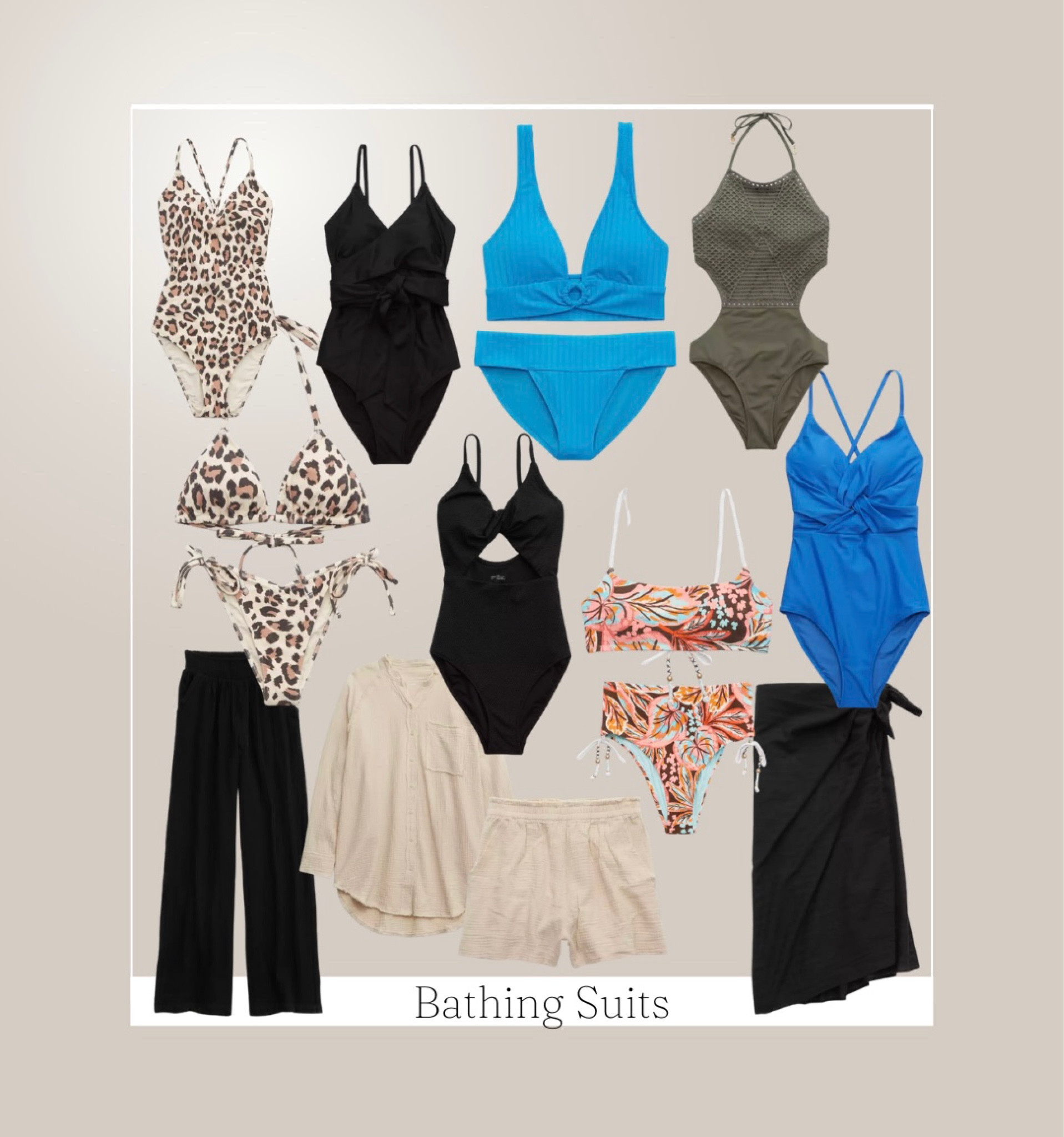 Swim Suits. One Piece. Two Piece. Cover Ups. #swimwear #coverups #bathingsuits #swim 

#LTKswim #LTKSeasonal