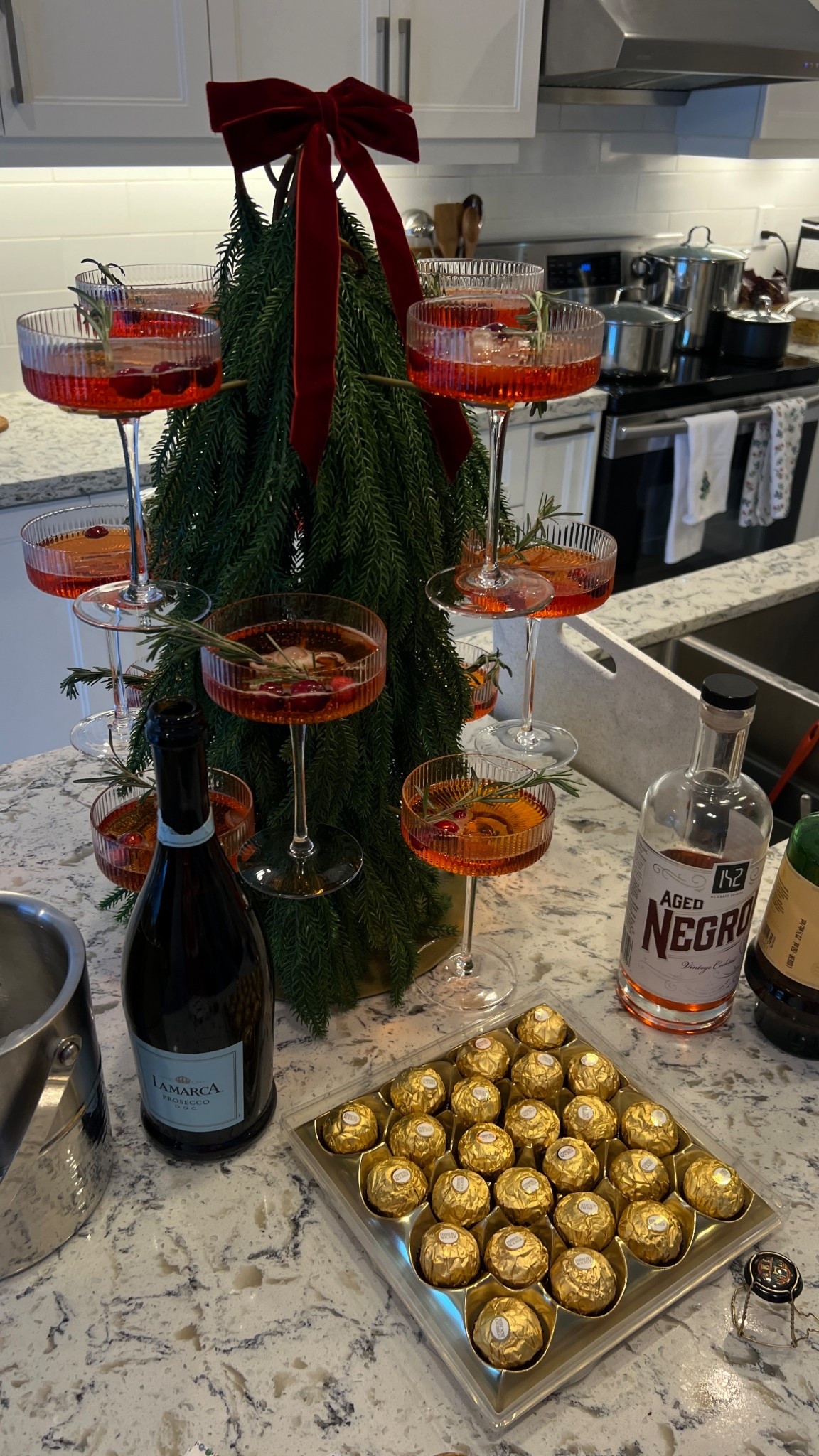 The ultimate hostess display piece for welcome Christmas drinks! 

#LTKSeasonal #LTKHoliday #LTKmomlife