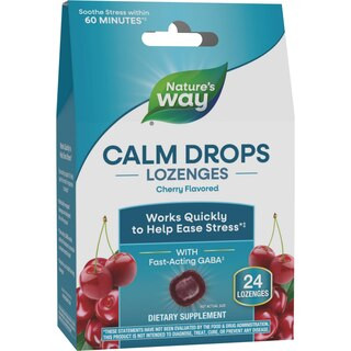 Nature's Way Calm Drops Cherry Lozenges, 24 CT | CVS Health