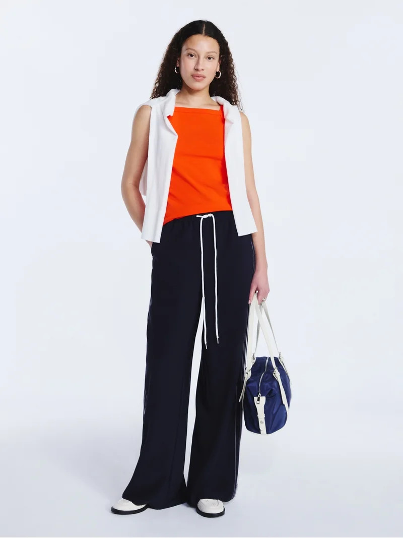 Free Assembly Women\u2019s Apron Tank Top, Sizes XS-XXL | Walmart (US)