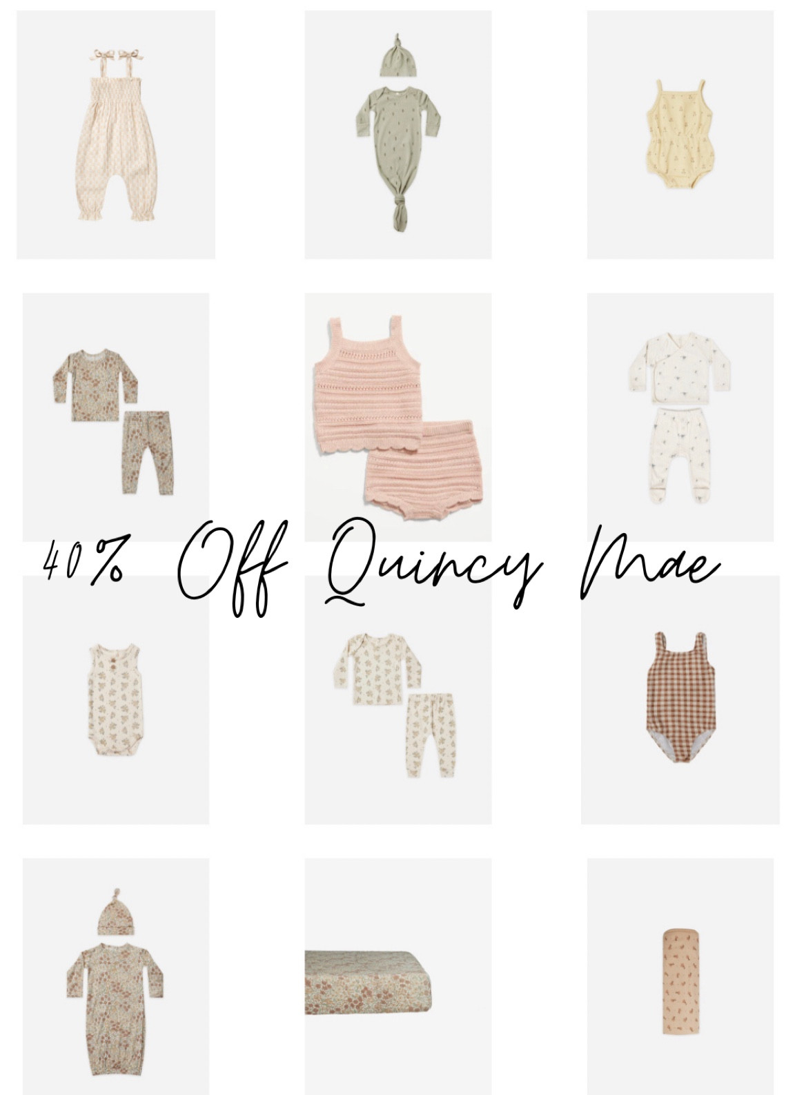 40% off Quincy Mae & Rylee and Cru!

#LTKbaby #LTKsalealert #LTKbump