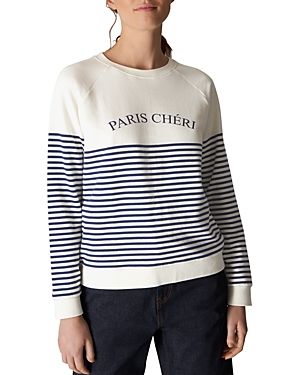 Whistles Breton Stripe Sweatshirt | Bloomingdale's (UK)