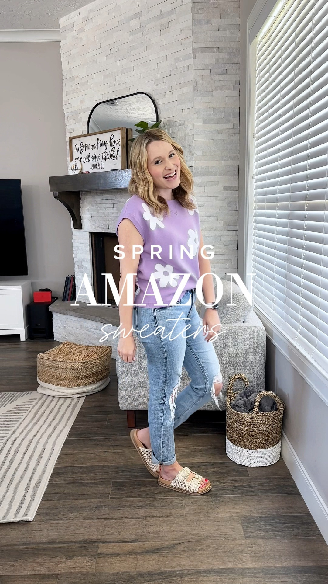  Heck out these Amazon Spring Sweaters! Such cute colors for Spring. I love wearing sleeveless sweaters, they are so great for in-between weather when it’s not too hot but not too cold 🌷☀️

#LTKWatchNow #LTKFindsUnder50 #LTKStyleTip