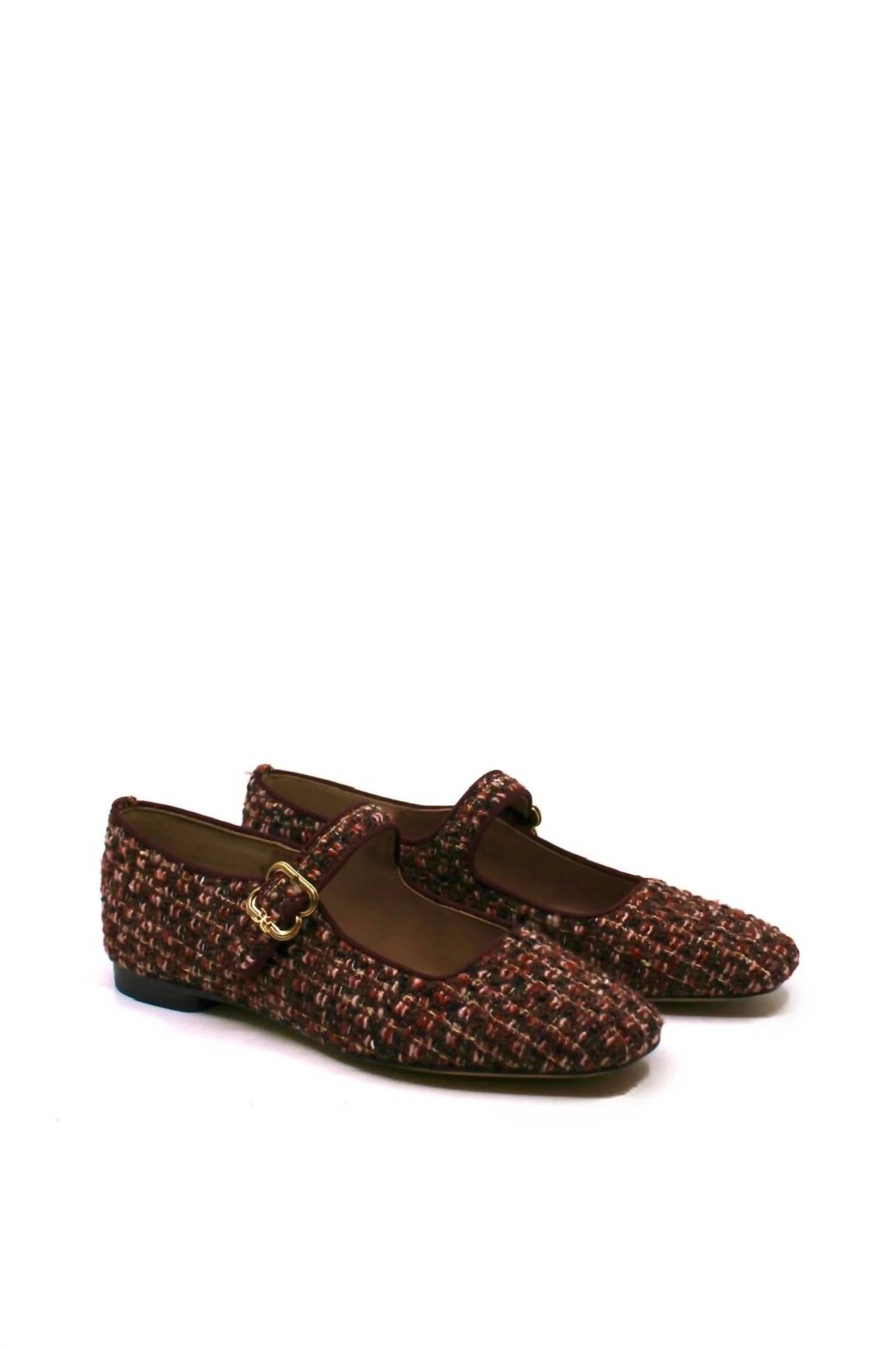 Women's Michaela Flats In Coffee Multi | Shop Simon