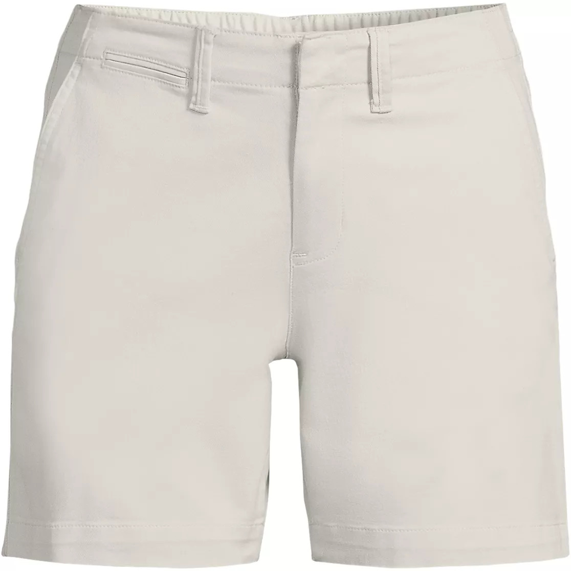 Women's Classic 7" Chino Shorts | Lands' End (US)
