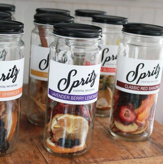 Choose 3  Cocktail Infusion Jars // Cocktail Gift Idea // | Etsy | Etsy (US)