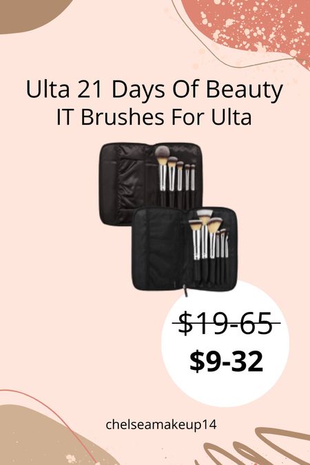 Ulta 21 Days Of Beauty // IT Brushes For Ulta 

#LTKsalealert #LTKbeauty