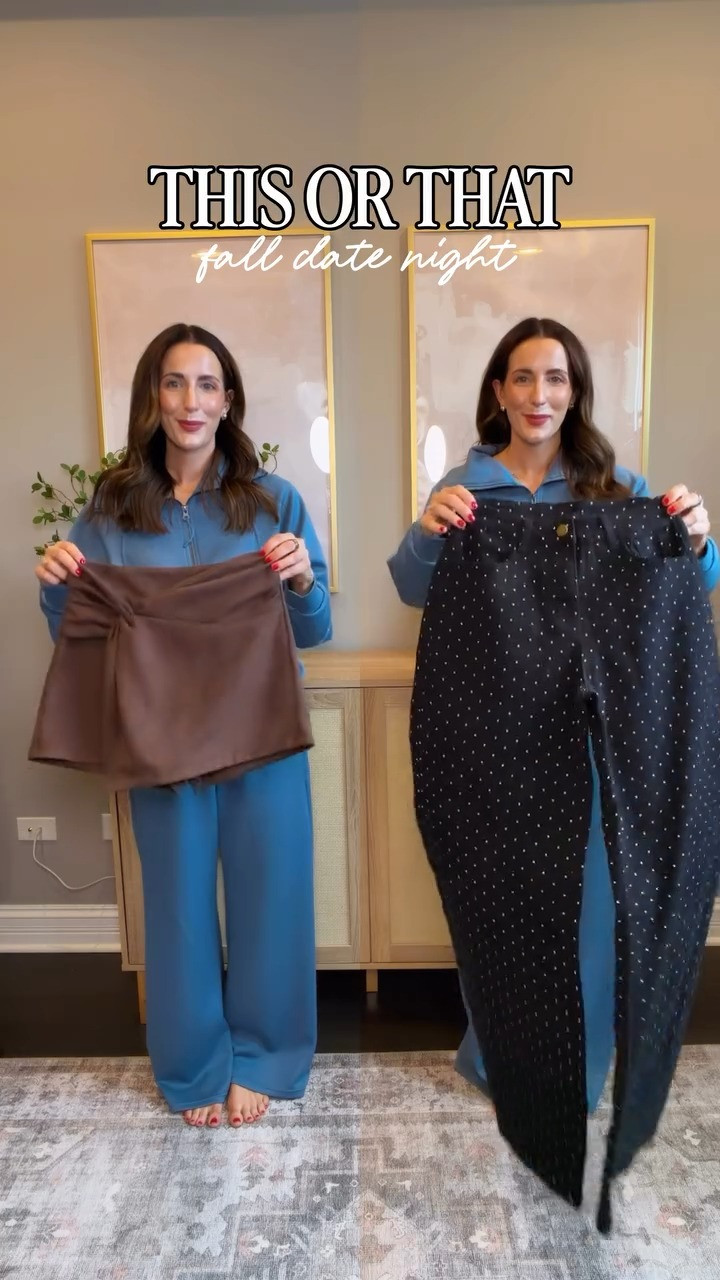 This or that: date night outfits! Everything fits tts! 

 