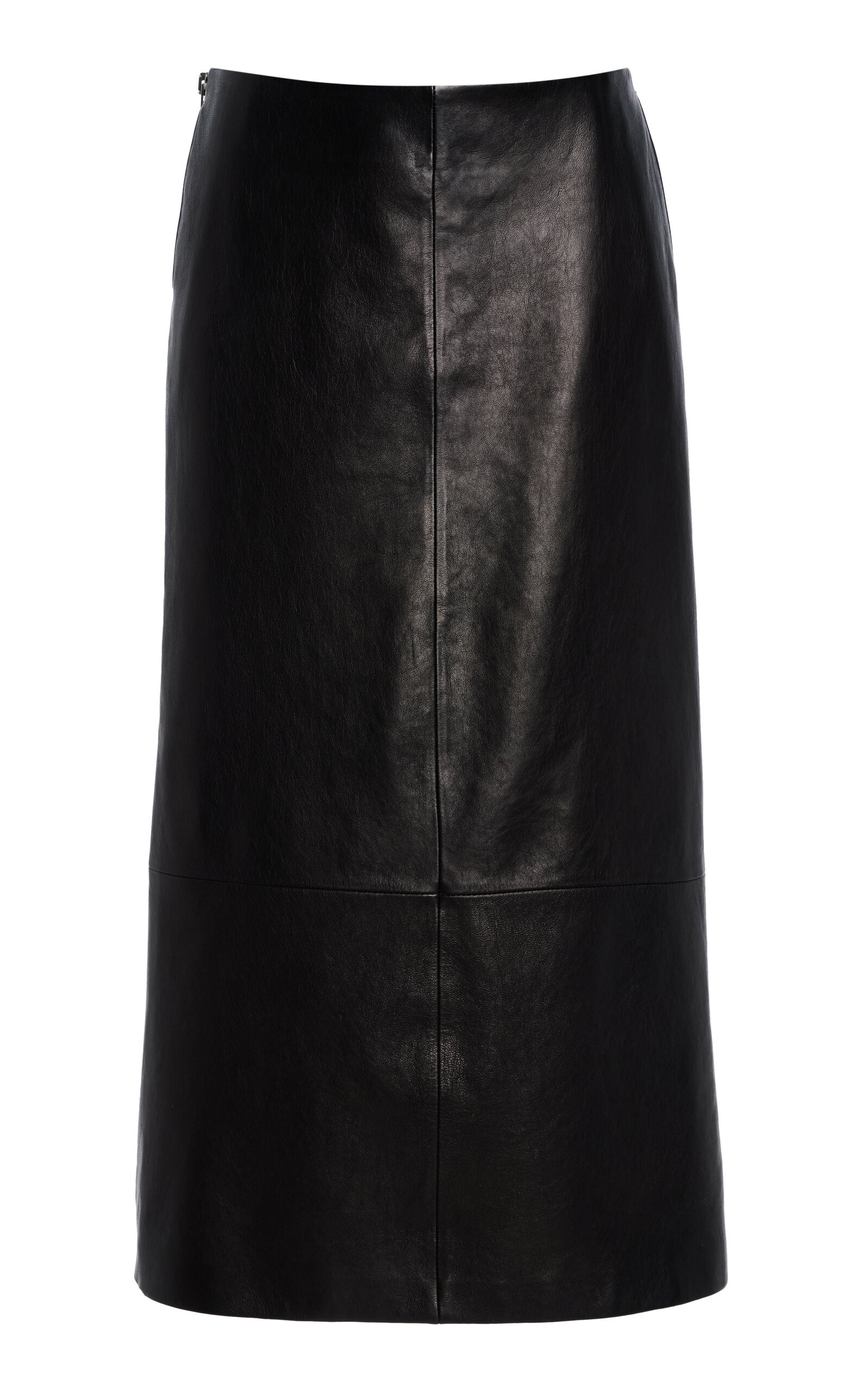 Brandon Maxwell The Avery Leather Midi Skirt - Moda Operandi | Moda Operandi (Global)
