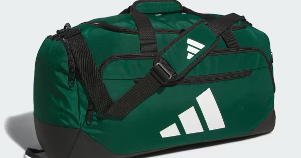 adidas Defender 5 Medium Duffel Bag - Green | Free Shipping with adiClub | adidas US | adidas (US)