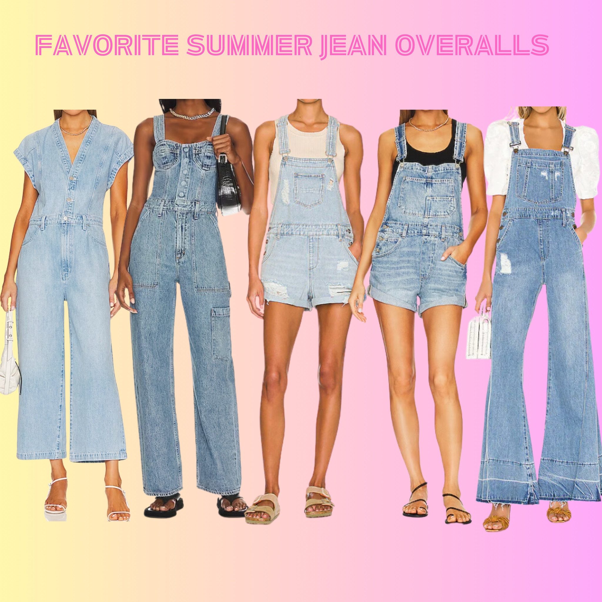 Some of the cutest summer jean overalls 💙 👖🌼

#LTKFind #LTKsalealert #LTKstyletip